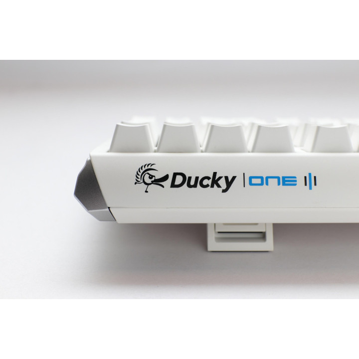 Геймърскa механична клавиатура Ducky One 3 Pure White Full Size Hotswap Cherry MX Black, RGB, PBT Keycaps - DKON2108ST-AUSPDPWWWSC1