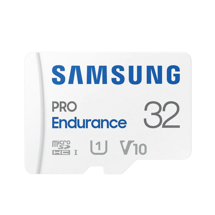 SD карта Samsung 32GB micro SD PRO Endurance, Adapter, Class10, Waterproof, Magnet-proof, Temperature-proof, X-ray-proof, Read 100 MB/s - Write 30 MB/s - MB-MJ32KA/EU