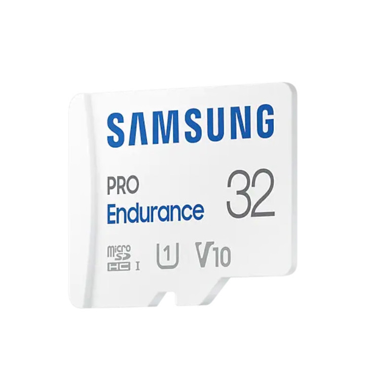 SD карта Samsung 32GB micro SD PRO Endurance, Adapter, Class10, Waterproof, Magnet-proof, Temperature-proof, X-ray-proof, Read 100 MB/s - Write 30 MB/s - MB-MJ32KA/EU