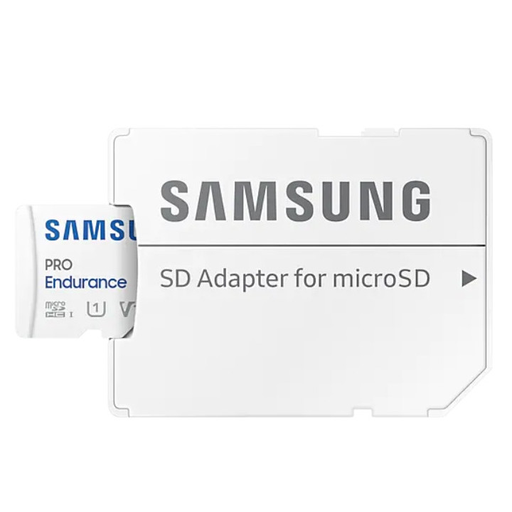 SD карта Samsung 32GB micro SD PRO Endurance, Adapter, Class10, Waterproof, Magnet-proof, Temperature-proof, X-ray-proof, Read 100 MB/s - Write 30 MB/s - MB-MJ32KA/EU