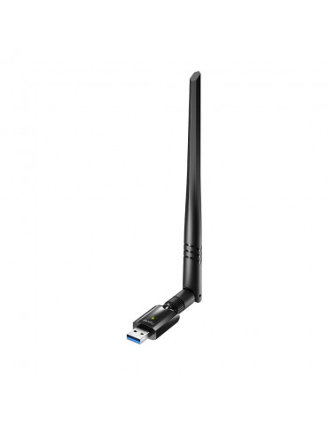 Безжичен адаптер Cudy WU1400, USB 3.0, 2.4/5 Ghz, Външна антена