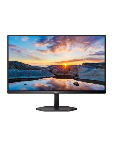 Монитор Philips 24E1N3300A, 23.8" IPS WLED, FHD 75Hz, 4ms GtG, 1ms MPRT, FreeSync, FlickerFree, Low Blue Mode, 3Wx2, Tilt, HDMI, USB hub - 24E1N3300A/00