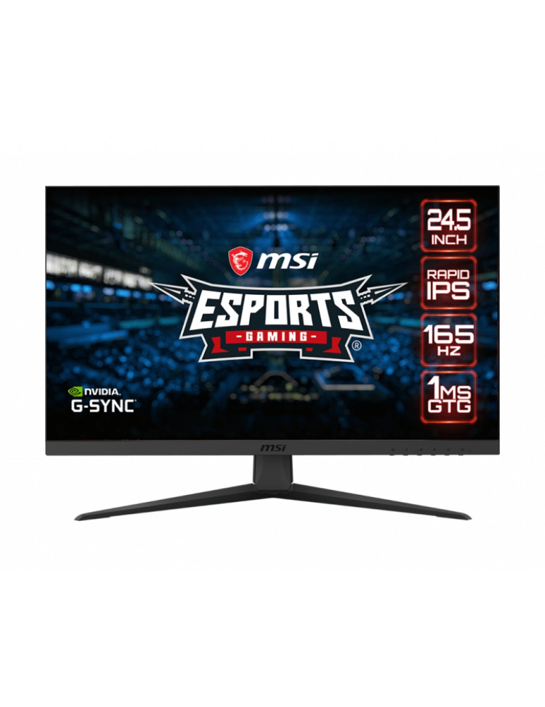 Монитор MSI Optix G251F 24.5" Flat, Rapid IPS, 165HZ 1ms FHD, G-SYNC ...