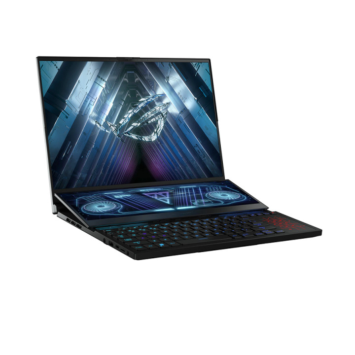 Лаптоп Asus ROG ZEPHYRUS DUO 16 GX650RW-LO129X, AMD Ryzen 9 6900HX, 16 '' QHD+ 16:10 WQXGA Mini LED, 32GB RAM, 1TB SSD, NVIDIA GeForce RTX 3070 Ti 8GB GDDR6, Win 11 Pro - 90NR0931-M007K0
