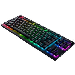 Безжична геймърска нископрофилна клавиатура Razer DeathStalker V2 Pro Tenkeyless,  Optical, Linear Red Switch, US Layout - RZ03-04370100-R3M1