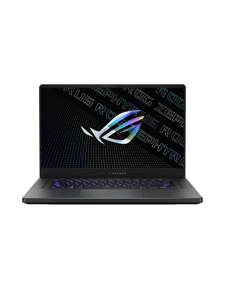 Лаптоп Asus ROG Zephyrus G15 GA503RM-HB150W, AMD Ryzen 7 6800HS, 15.6" UHD (3840x2160) 16:9 120Hz, 16GB DDR5 RAM,1TB SSD, NVIDIA GeForce RTX 3060 GDDR6 6GB, Illum. Kbd, Win 11, Eclipse Gray - 90NR0812-M009U0