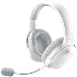 Безжични геймърски слушалки Razer Barracuda X Mercury White, 7.1 audio, 50hrs, Dual Wireless, Type-C, PC, PS, MD, Ad, iOs - RZ04-04430200-R3M1