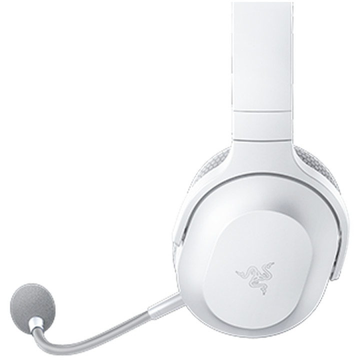 Безжични геймърски слушалки Razer Barracuda X Mercury White, 7.1 audio, 50hrs, Dual Wireless, Type-C, PC, PS, MD, Ad, iOs - RZ04-04430200-R3M1