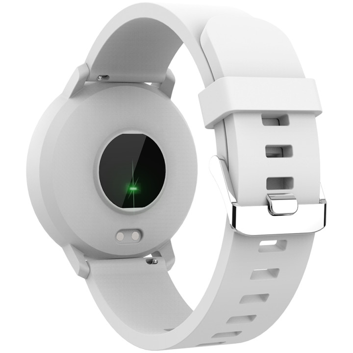 Смарт часовник Canyon CNS-SW63PP, 1.3"(3.30 cm) TFT дисплей, до 4 дни време на работа, Bluetooth 5.0, IP68, съвместим с Android 6.0+, iOS 12.0+, сребрист - CNS-SW63SW