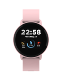 Смарт часовник Canyon CNS-SW63PP, 1.3"(3.30 cm) TFT дисплей, до 4 дни време на работа, Bluetooth 5.0, IP68, съвместим с Android 6.0+, iOS 12.0+, розов - CNS-SW63PP
