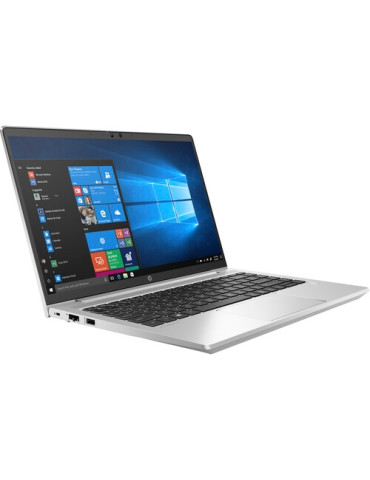 Лаптоп HP Probook 440 G8 Pike Silver, Intel i5-1135G7, 14" FHD UWVA AG, 8GB RAM, 512GB SSD, FPR, WiFi 6AX201 a/x + BT 5, Free DOS - 4K7N5EA