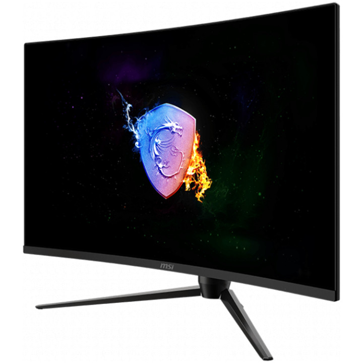 Монитор MSI Optix AG321CR Curved Gaming Monitor, 31.5" 165Hz, FHD, VA AG, 1ms, FreeSync Premium, Mystic Light, DP, HDMI, Earphone out