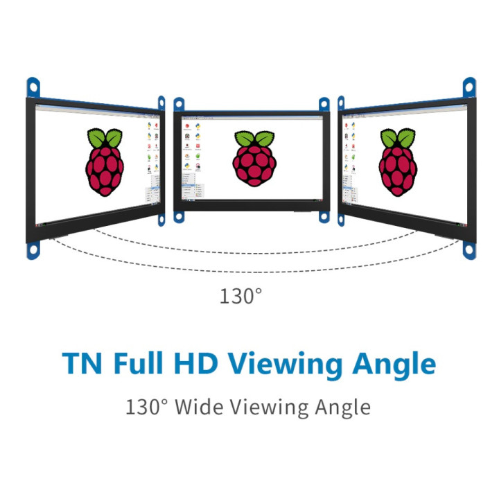 Информационен дисплей 5" 800*480 USB