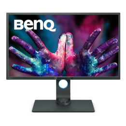 Монитор BenQ PD3205U 32" IPS 4ms  4K, DesignVue Designer Mon, 100% sRGB, PIP/PBP, CAD/CAM, HDMI, DP, miniDP, USB Hub, KVM, Card R/W, Speac., Gray - 9H.LKGLA.TBE