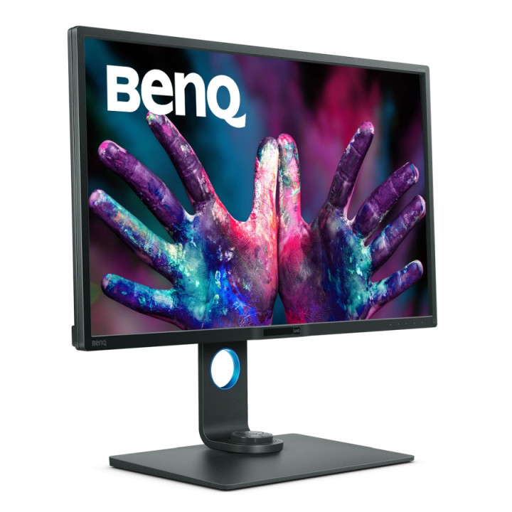 Монитор BenQ PD3205U 32" IPS 4ms  4K, DesignVue Designer Mon, 100% sRGB, PIP/PBP, CAD/CAM, HDMI, DP, miniDP, USB Hub, KVM, Card R/W, Speac., Gray - 9H.LKGLA.TBE