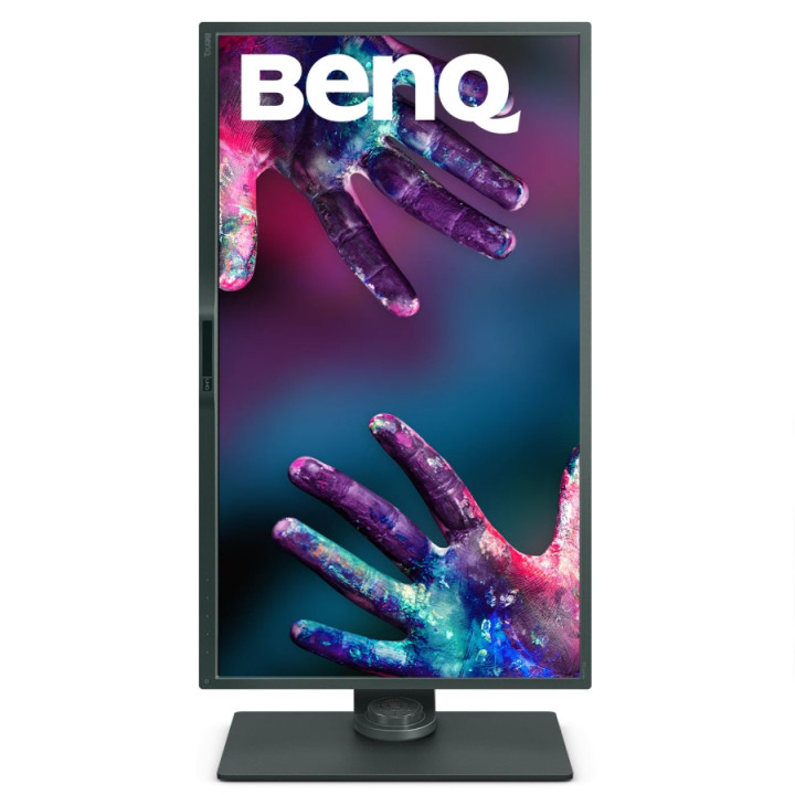 Монитор BenQ PD3205U 32" IPS 4ms  4K, DesignVue Designer Mon, 100% sRGB, PIP/PBP, CAD/CAM, HDMI, DP, miniDP, USB Hub, KVM, Card R/W, Speac., Gray - 9H.LKGLA.TBE