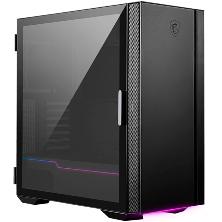 Кутия за компютър MSI MPG QUIETUDE 100S, Mid-Tower, ATX, MEG SILENT GALE P12 Fan, ARGB/Fan Hub, VGA Support Bracket - MPG_QUIETUDE_100S