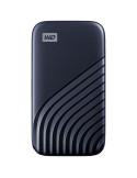 Външен SSD диск WD My Passport 1TB USB 3.2, Midnight Blue, 1050MB/s Read, 1000MB/s Write, PC & Mac Compatiable - WDBAGF0010BBL-WESN