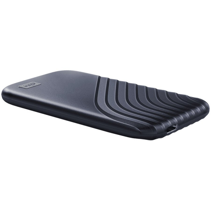 Външен SSD диск WD My Passport 1TB USB 3.2, Midnight Blue, 1050MB/s Read, 1000MB/s Write, PC & Mac Compatiable - WDBAGF0010BBL-WESN