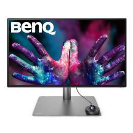 Монитор BenQ PD2725U 27" IPS LED 5ms 3840x2160 4K UHD, DesignVue Thunderbolt , 100% sRGB, HDR400, KVM, 2xHDMI, DP, Thb 3, USB3.1 Hub, колонки, сив