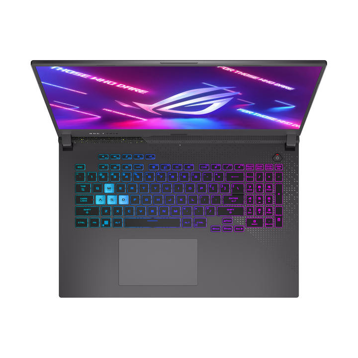 Лаптоп Asus ROG Strix G17 G713RM-KH011, AMD Ryzen 7 6800H, 17.3" FHD IPS 360Hz, 16GB RAM DDR5, 1TB SSD, RTX 3060 6GB - 90NR08K4-M006U0