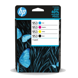 HP 953XL High Yield C/M/Y/K Original Ink Cartridge, 4-pack