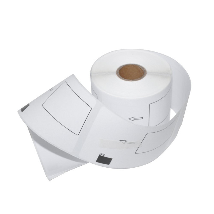 Makki съвместими етикети Brother DK-11202 ROLL ONLY - Shipping Labels, 62mmx100mm, 300 labels per roll, Black on White - MK-DK-11202