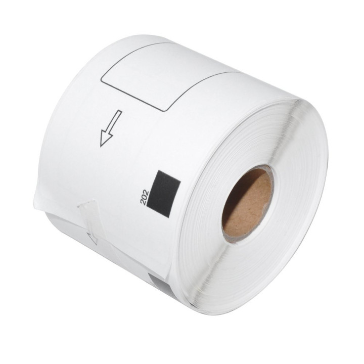 Makki съвместими етикети Brother DK-11202 ROLL ONLY - Shipping Labels, 62mmx100mm, 300 labels per roll, Black on White - MK-DK-11202