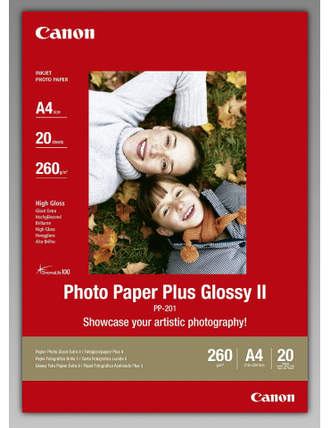 Canon Plus Glossy II PP-201, A4, 20 sheets