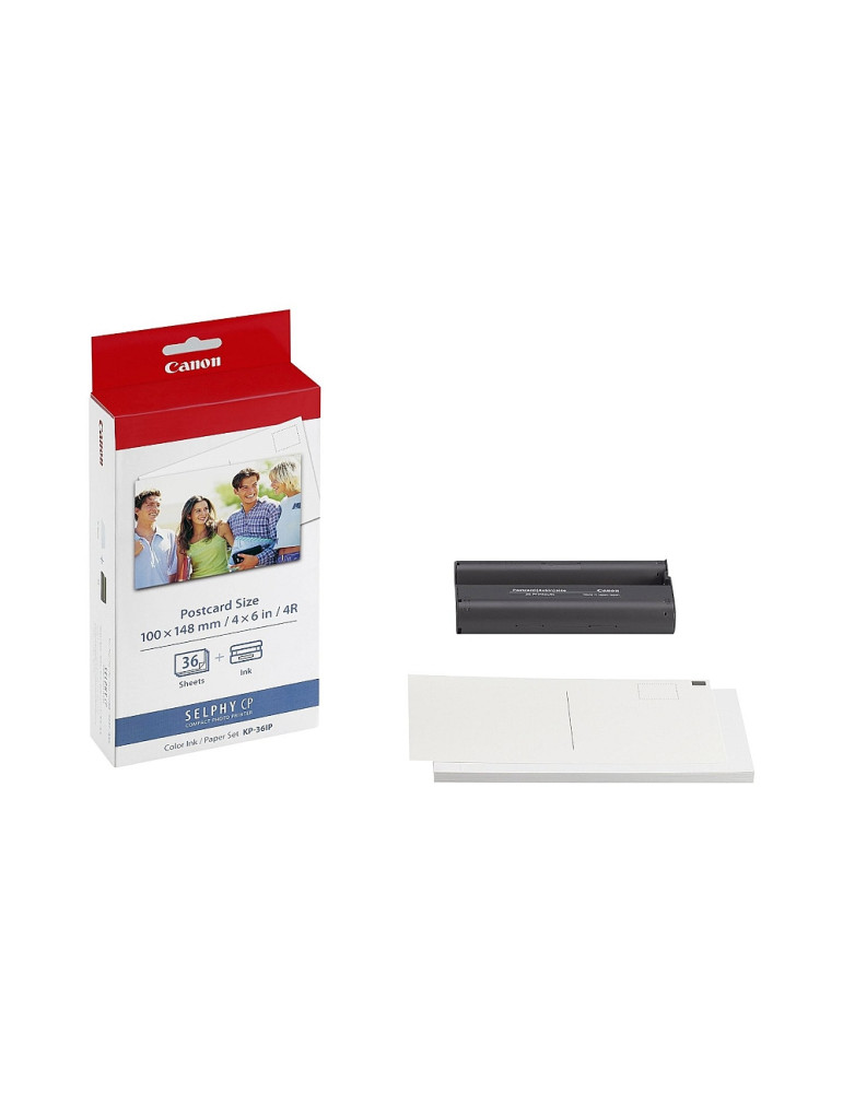 Canon Color Ink/Paper set KP-36IP (4x6"/10x15cm), 36 sheets