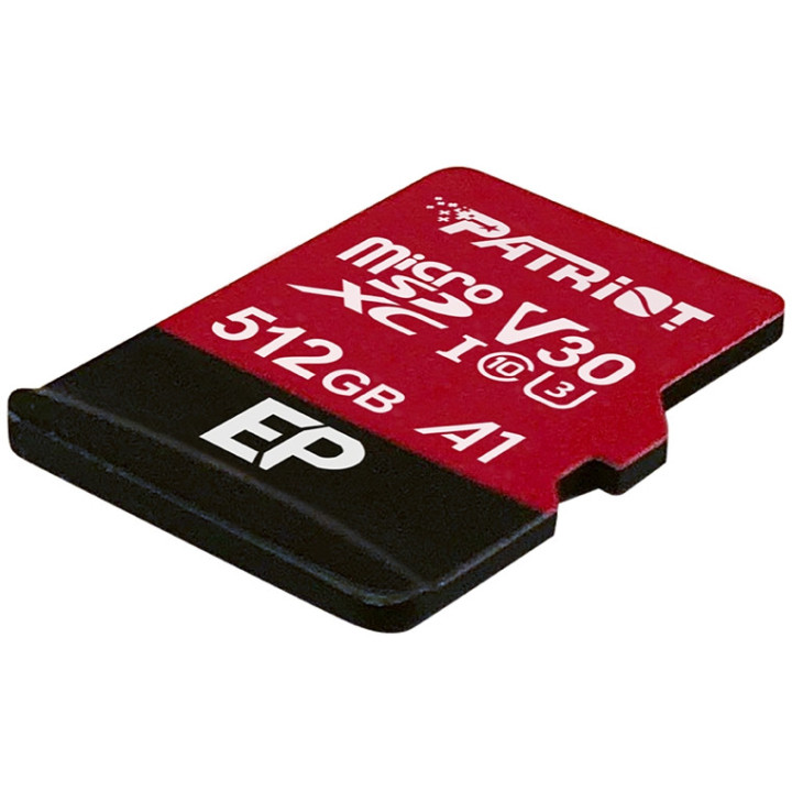 SD карта Patriot EP Series 512GB Micro SDXC V30 - PEF512GEP31MCX