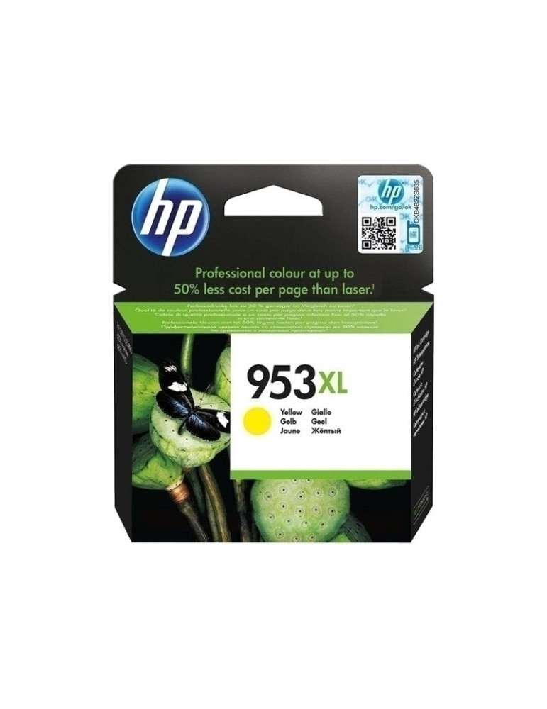 Консуматив HP 953XL Value Original Ink Cartridge  Yellow   Page Yield 1600  HP OfficeJet Pro 7740  8210  8218  8710  8715  8720  8725  8730