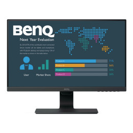 Монитор Benq BL2480, 23.8'' IPS, 5ms, FHD, Stylish Eye Care Monitor, 250cd/m2, VGA, HDMI, DP, Audio Line In, Speakers, Tilt, Slim Bezel Design, Black - 9H.LH1LA.CBE