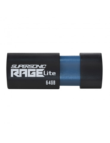 Флаш памет Patriot 64GB Supersonic Rage LITE USB 3.2 Generation 1 - PEF64GRLB32U
