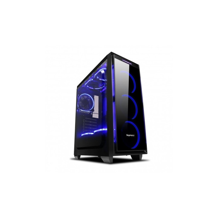 Геймърски компютър Powered by Asus с процесор Intel i5-7400 и видео карта GTX1050 Ti 4GB