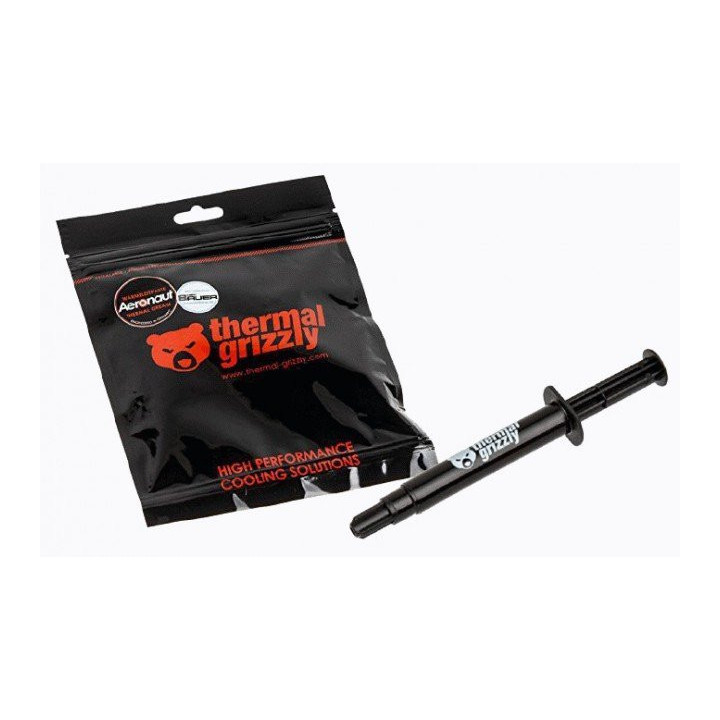 Thermal Grizzly Conductonaut liquid metal - 1 Gramm, Thermal Conductivity 73 W/mk, Temperature, 10 °C / +140 °C, Viscosity 0,0021 Pas