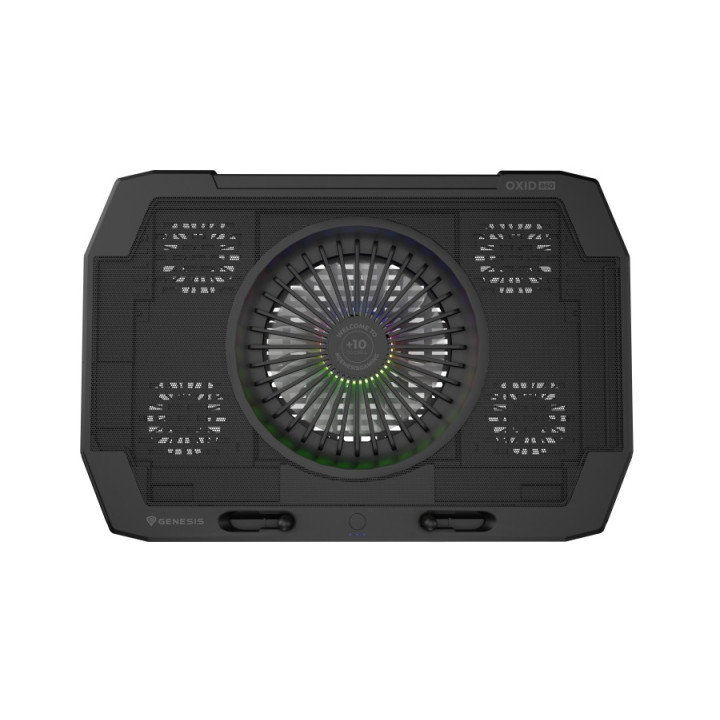 Охлаждаща поставка за лаптоп Genesis Laptop Cooling Pad Oxid 850 15.6-17.3 5 Fans, Led Light - NHG-1858