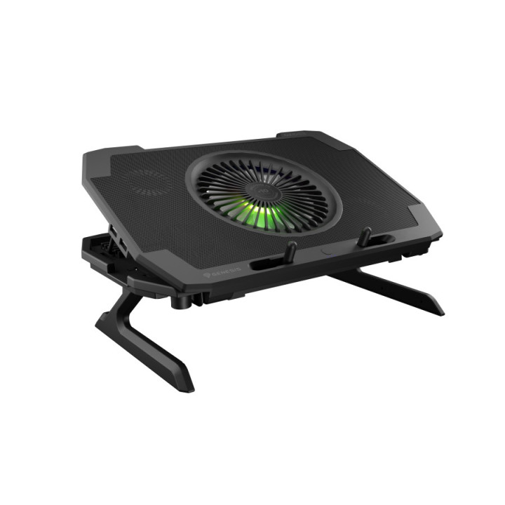 Охлаждаща поставка за лаптоп Genesis Laptop Cooling Pad Oxid 850 15.6-17.3 5 Fans, Led Light - NHG-1858