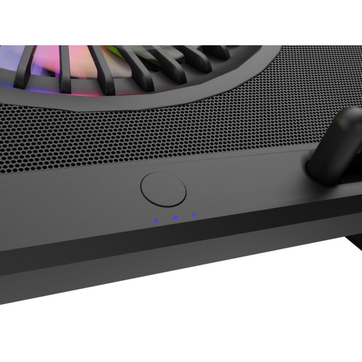 Охлаждаща поставка за лаптоп Genesis Laptop Cooling Pad Oxid 850 15.6-17.3 5 Fans, Led Light - NHG-1858