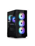Кутия за компютър Zalman I3 NEO TG Black, ATX, aRGB, Tempered Glass - ZM-I3-NEO-TG-Black