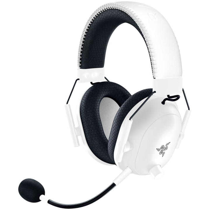 Bluetooth геймърски слушалки Razer BlackShark V2 Pro (2023), White - RZ04-04530200-R3M1