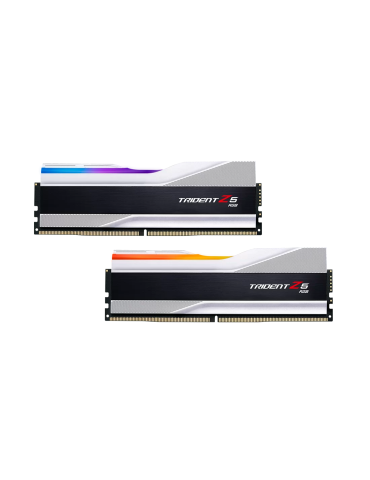 RAM памет G.SKILL 32GB (2x16GB) DDR5 6400MHz CL32, Trident Z5 RGB, 1.40V, Intel XMP - F5-6400J3239G16GX2-TZ5RS