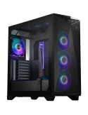 Кутия за компютър MSI MPG GUNGNIR 300R AIRFLOW, Mid-Tower, E-ATX/ATX/M-ATX/ITX, Type-C, ARGB Hub, 4x 120mm ARGB Fans,TG