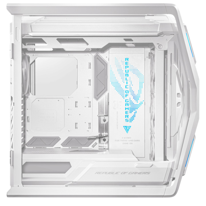 Кутия за компютър Asus ROG HYPERION WHITE, ATX/EATX, Full-Tower, Aura Sync ARGB - 90DC00F3-B39000