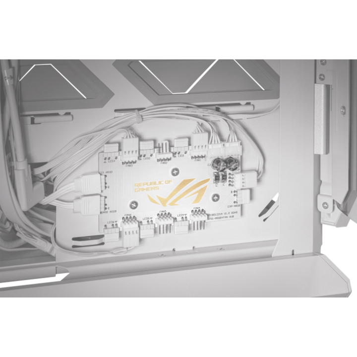 Кутия за компютър Asus ROG HYPERION WHITE, ATX/EATX, Full-Tower, Aura Sync ARGB - 90DC00F3-B39000