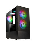 Кутия за компютър Kolink Observatory MX Mesh ARGB TG Mid-Tower, черен