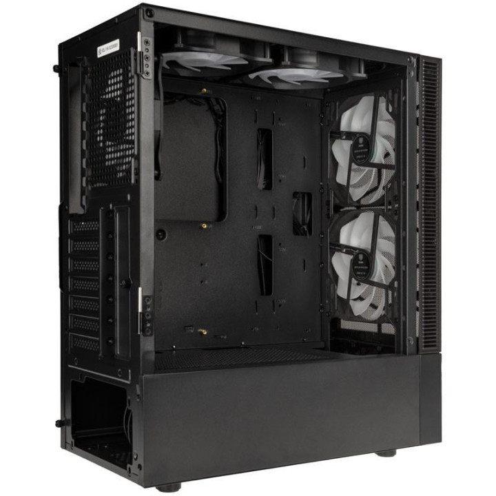 Кутия за компютър Kolink Observatory MX Mesh ARGB TG Mid-Tower, черен