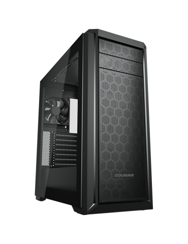 Кутия за компютър Cougar MX330-G Pro, Mid Tower, ATX, 3x 120mm ARGB fans, Tempered glass - CG385NC300001