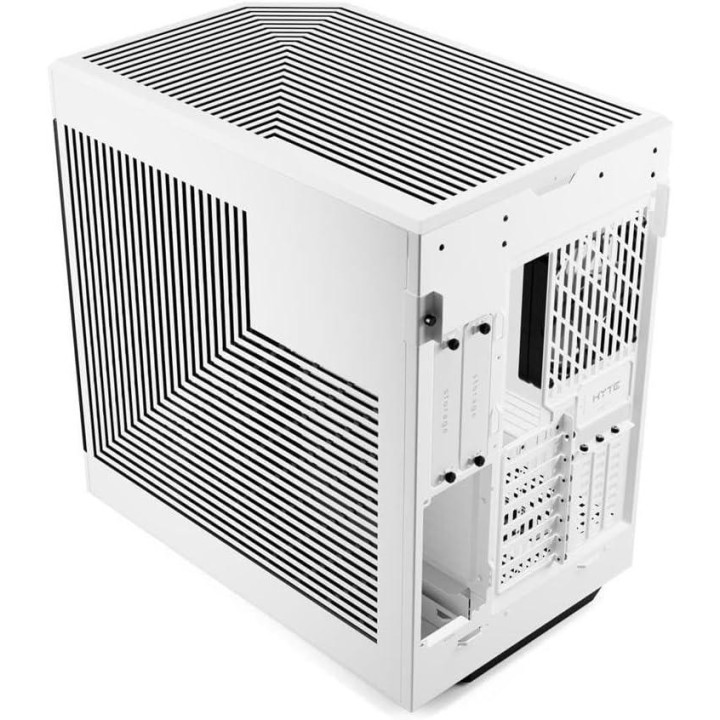 Кутия за компютър HYTE Y60 Tempered Glass, Mid-Tower, Бял