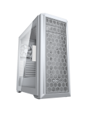 Кутия за компютър Cougar MX330-G Pro White, Mid Tower, ATX, 3x 120mm ARGB fans, Tempered glass - CG385NC300003